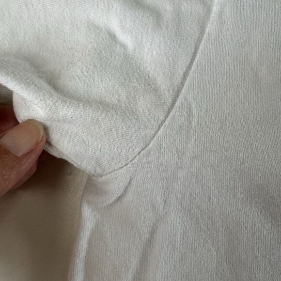 VANS Mens Classic Fit T-Shirt White Size Small - Picture 9 of 10